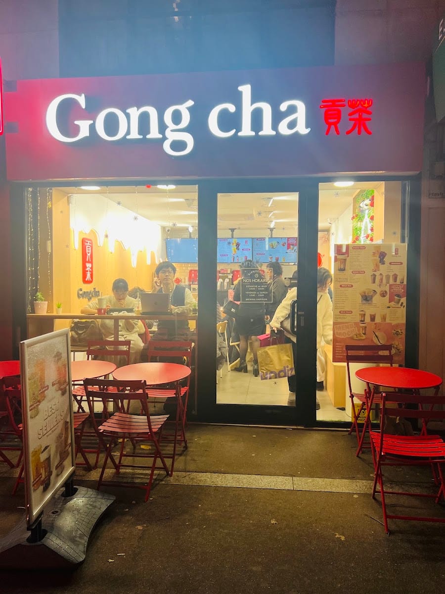 Gong Cha Bubble Tea Place D’italie