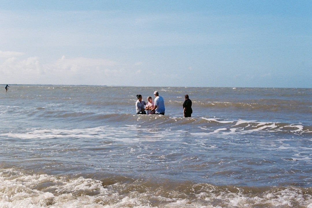 550 Baptized in England's Cold Sea, CBN News Reports