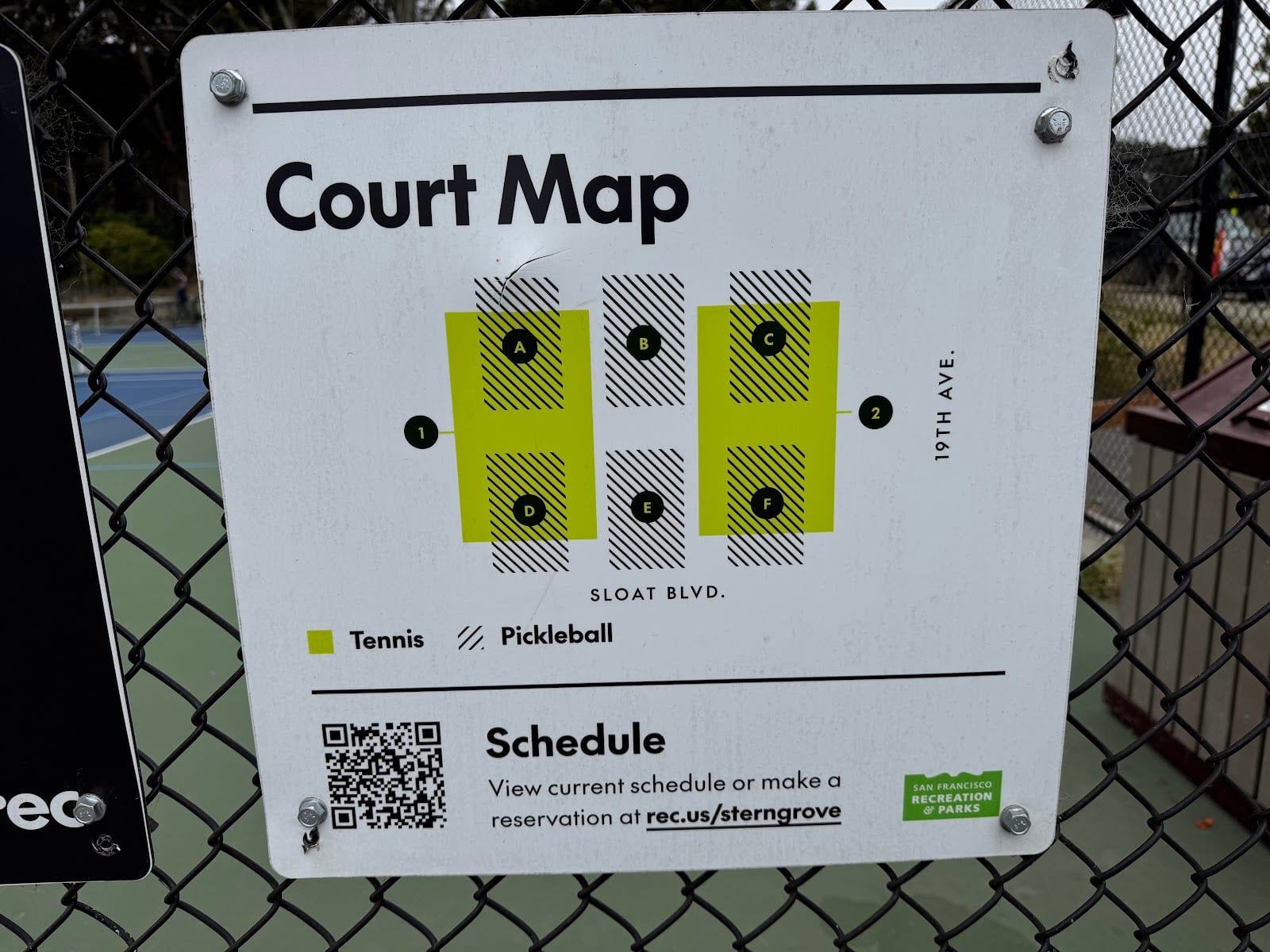 Stern Grove Tennis & Pickleball Courts