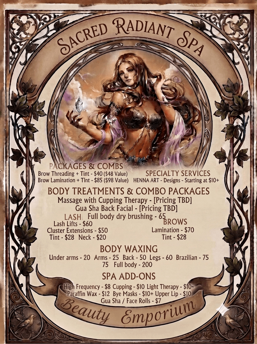 Sacred Radiance Spa and Beauty Emporium
