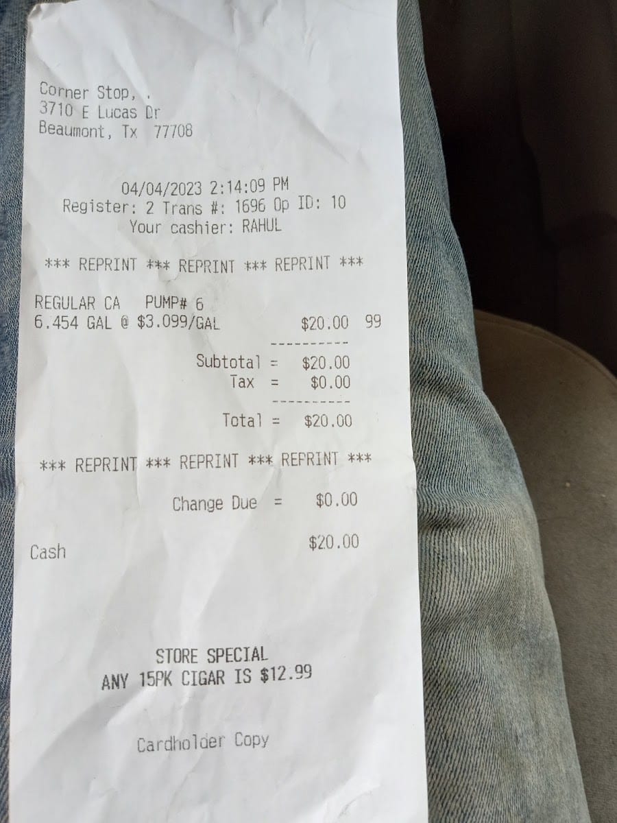 CORNER STOP
