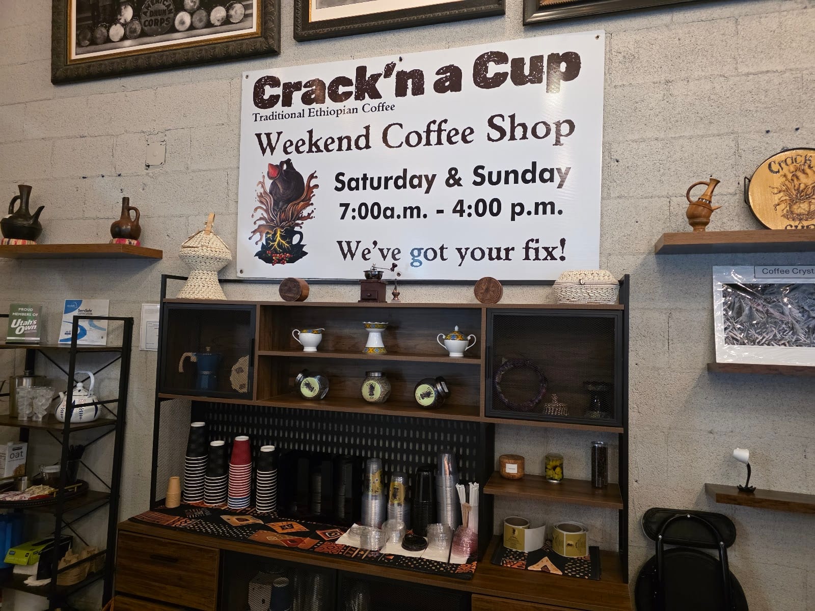 Crack’n a Cup Ethiopian Coffee, photo 4
