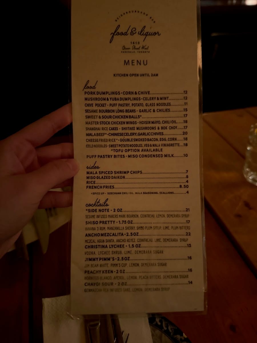 Food & Liquor, photo 3