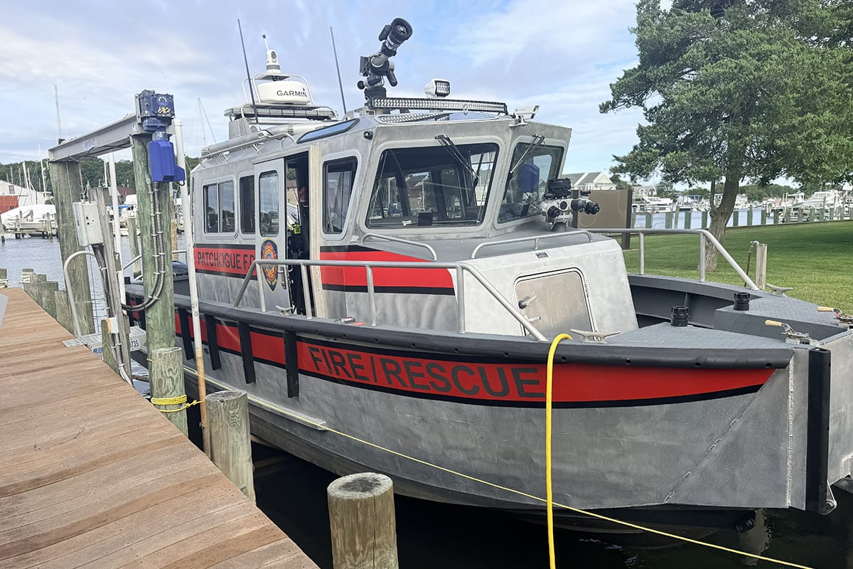 Sen. Murray Delivers $500,000 State Grant for Patchogue Fire District's New Fire Boat