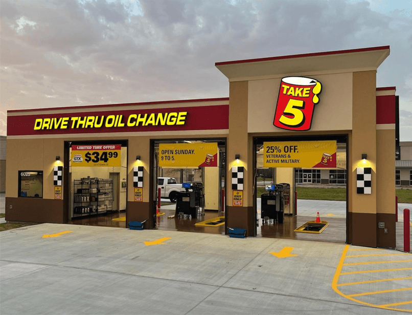 Take 5 Oil Change