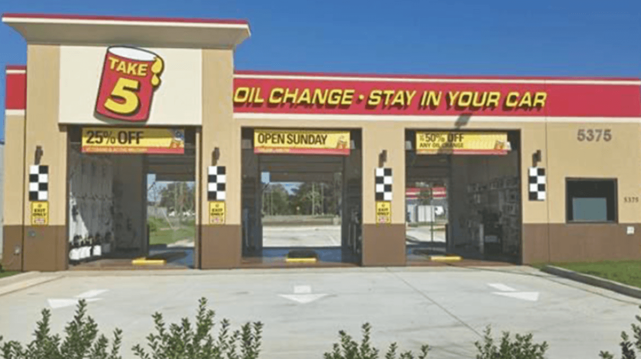 Take 5 Oil Change
