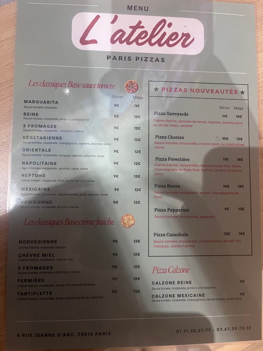 L'ATELIER PARIS PIZZAS, photo 3