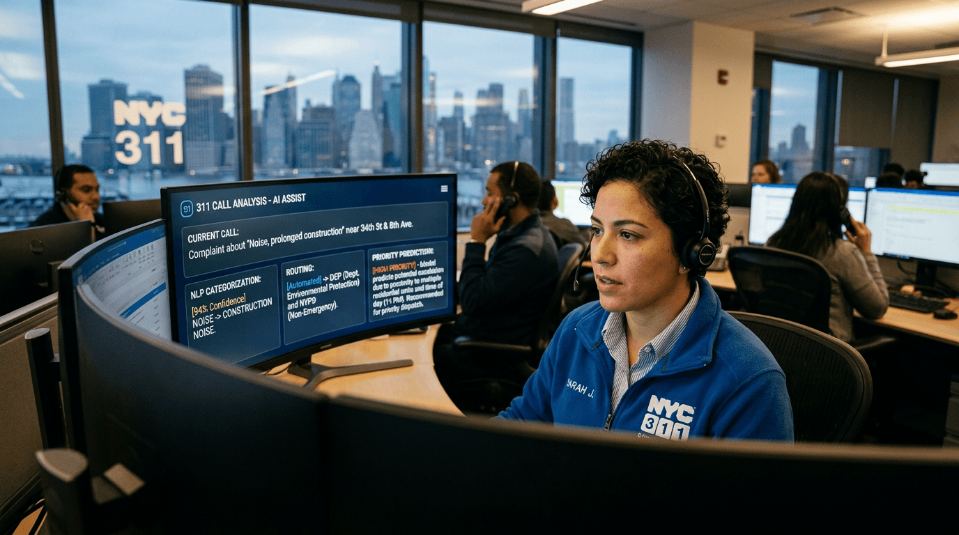 NYC's 311 System Gets an AI Upgrade