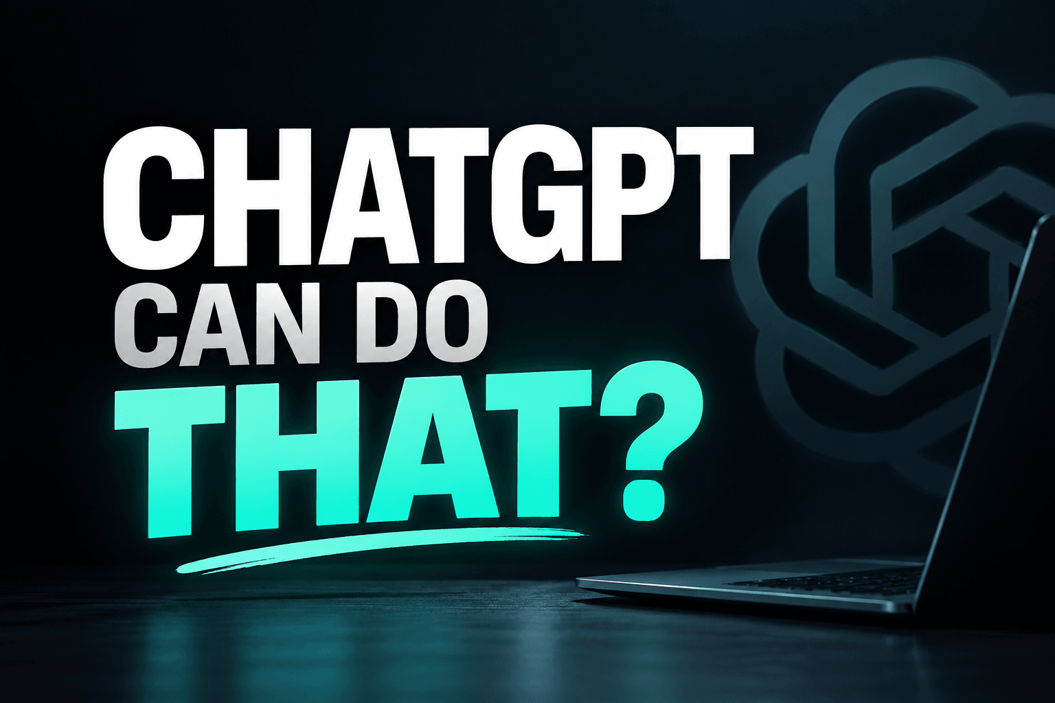 7 Things You Can Hand to ChatGPT Today (That Aren't Writing Content)