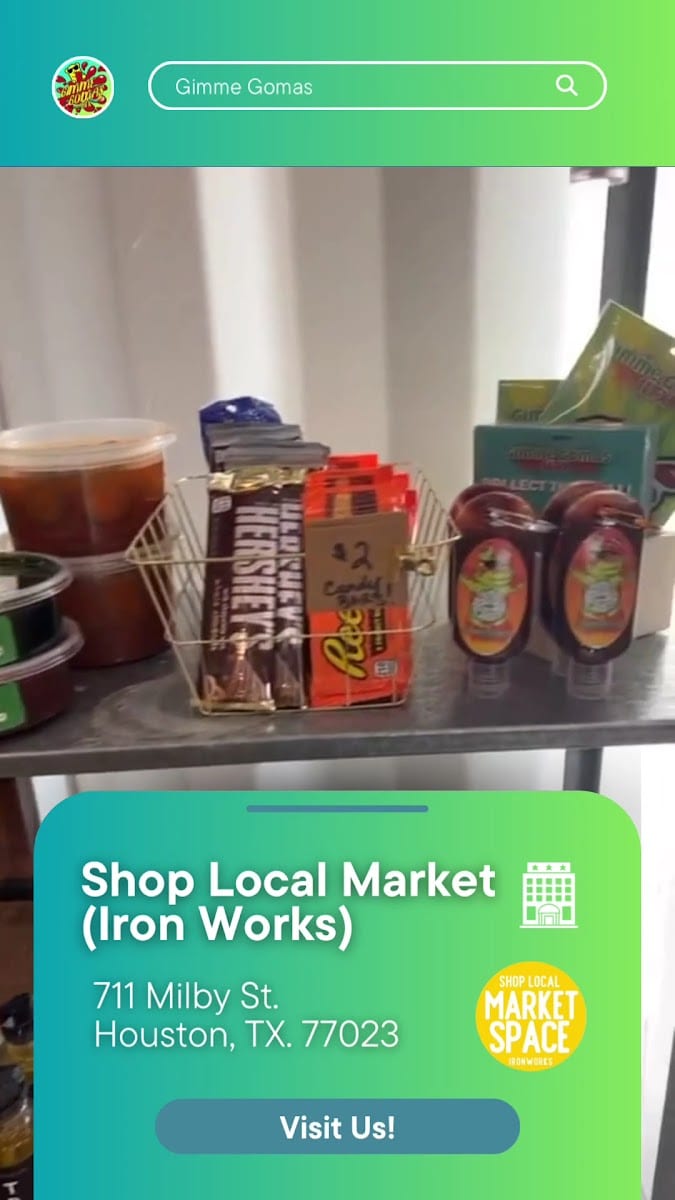 Gimme Gomas HTX (SHOP LOCAL MARKET), photo 2