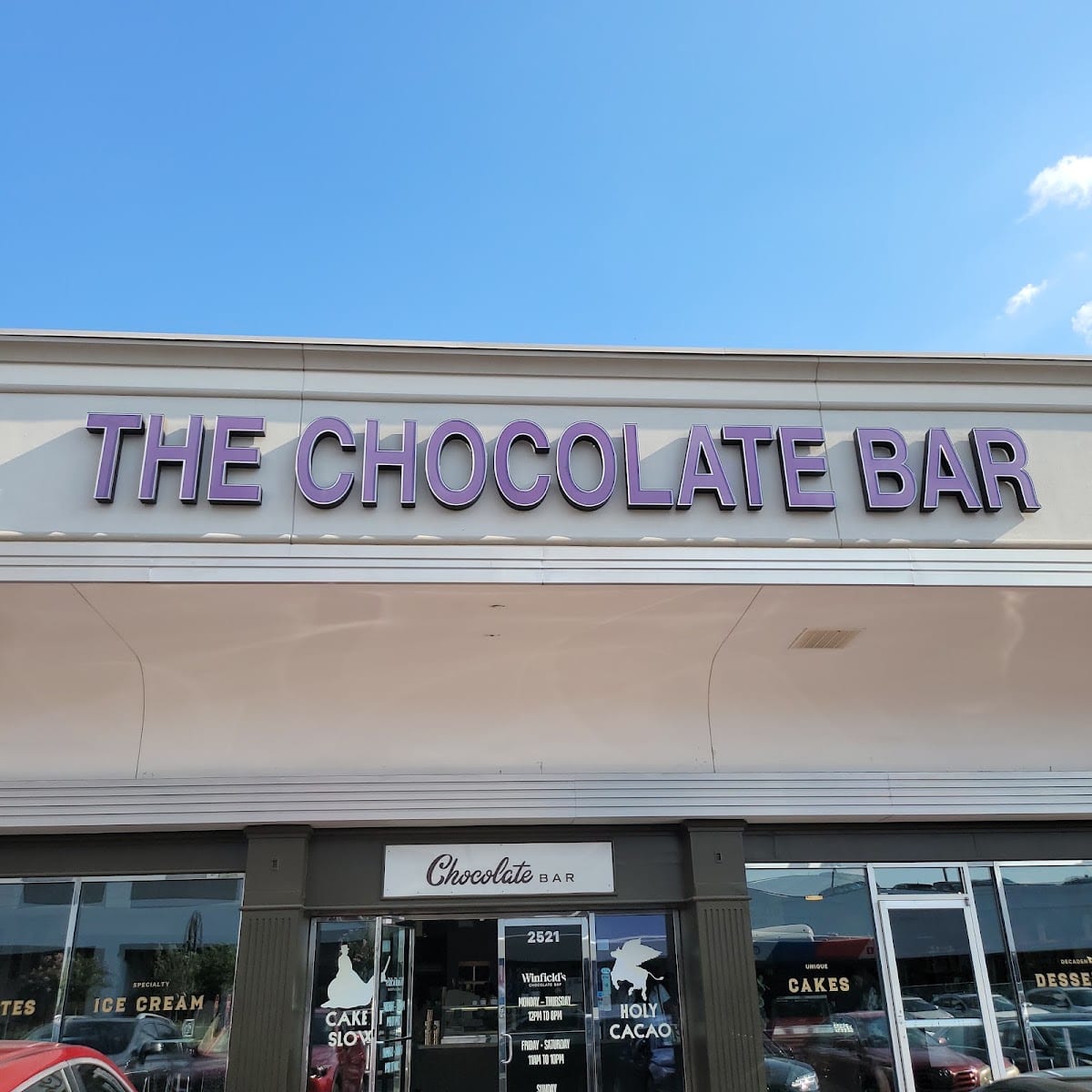 Winfield's Chocolate Bar