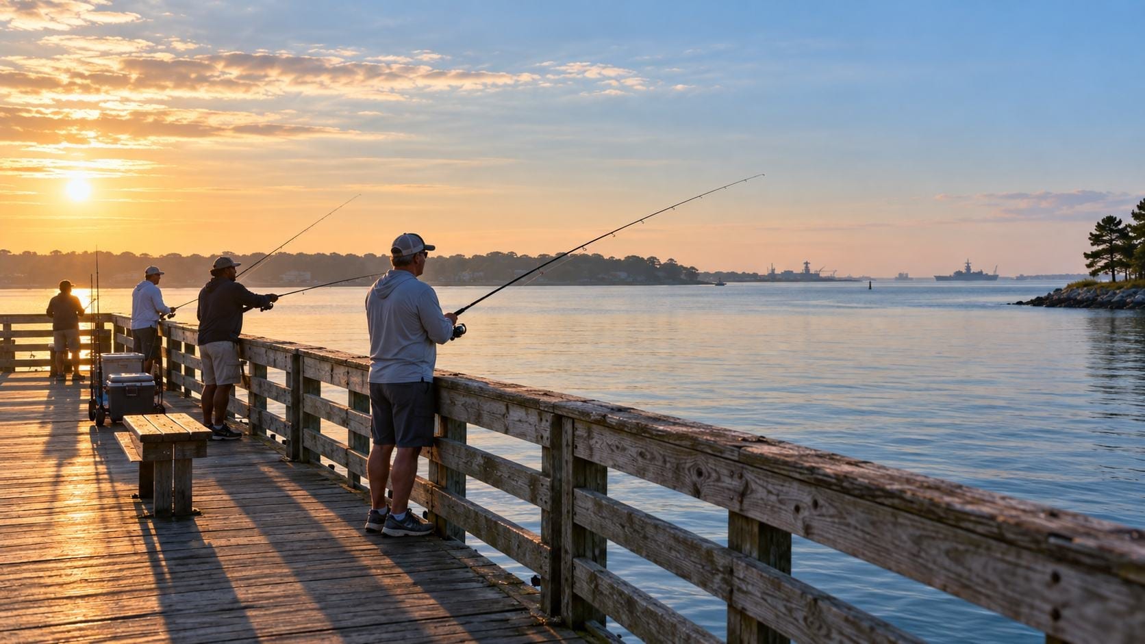 Where to Fish in Hampton VA: Piers, Parks & Licenses
