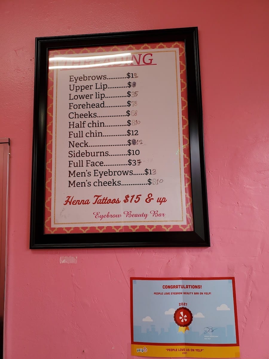 Eyebrow Beauty Bar