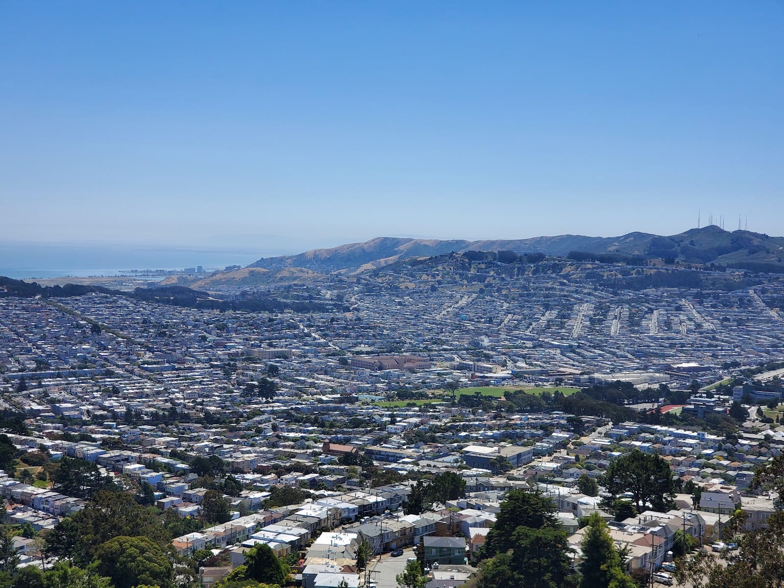 Mount Davidson Hiking Path Entrance