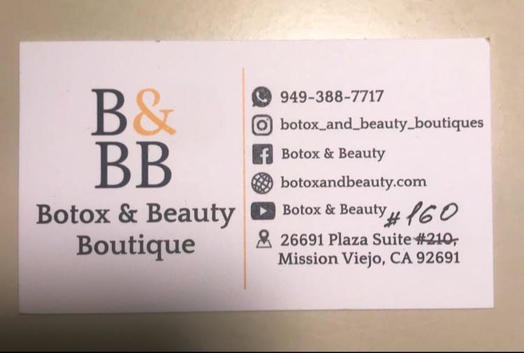 Botox and Beauty Boutiques