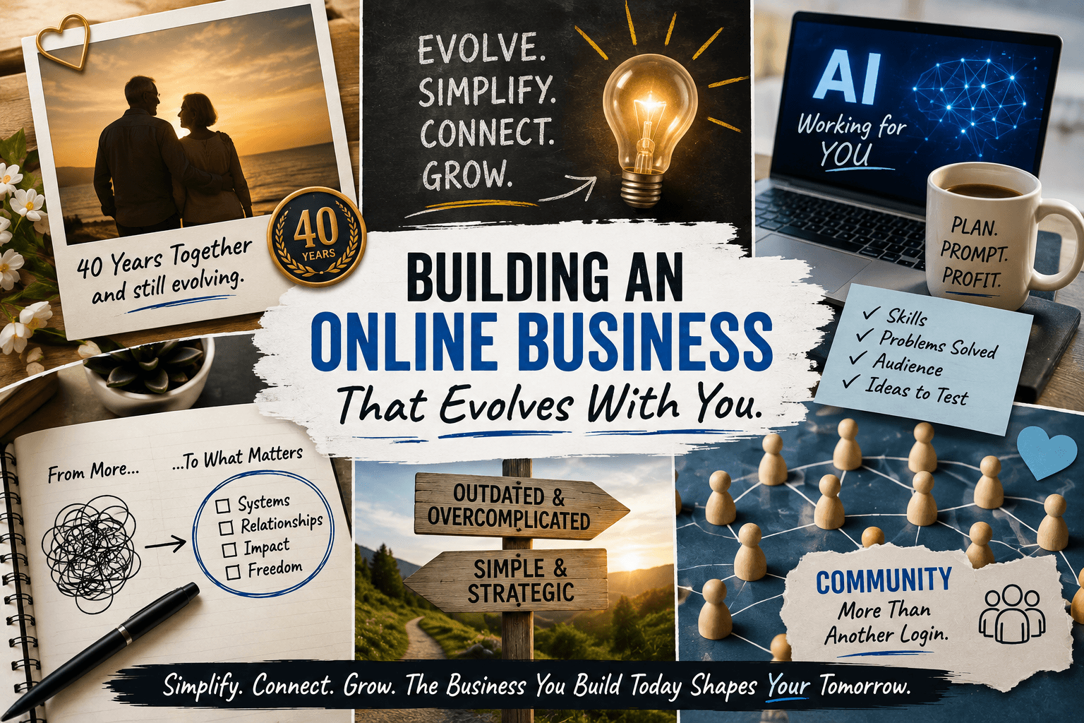 How to Simplify Your Online Business and Build for Long-Term Growth ~ This Week's Self Made Success