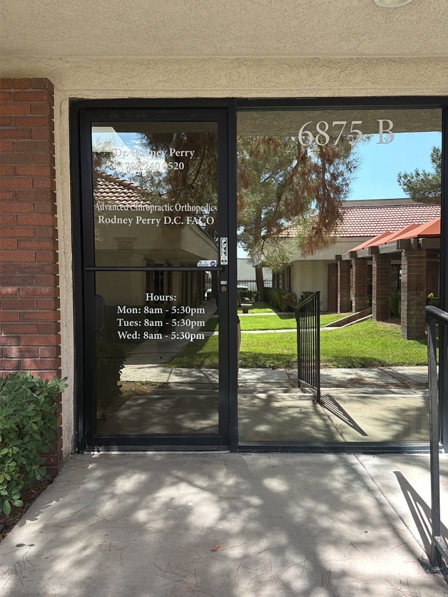 Advanced Chiropractic Orthopedics: Dr. Rod Perry, DC, FACO