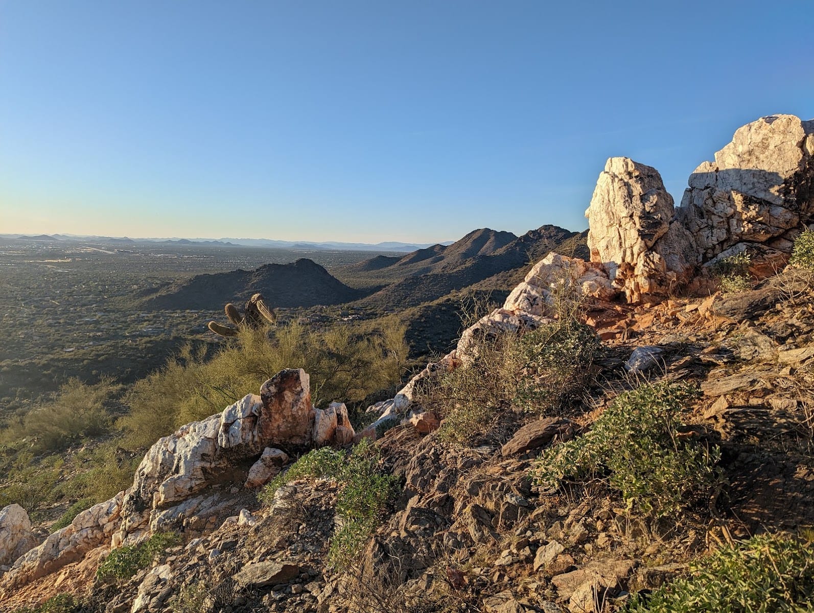 Quartz Trail Outcropping