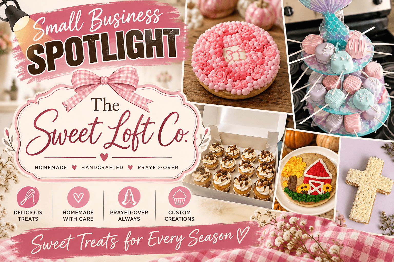 The Sweet Loft Co. Brings Homemade, Handcrafted, and Prayed-Over Treats to Anderson