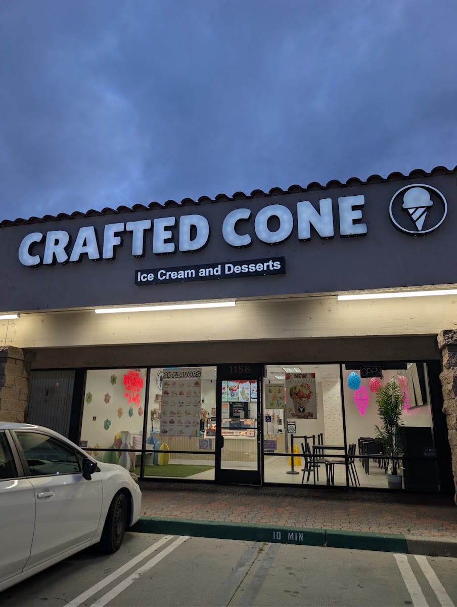 Crafted Cone Ice Cream and Desserts
