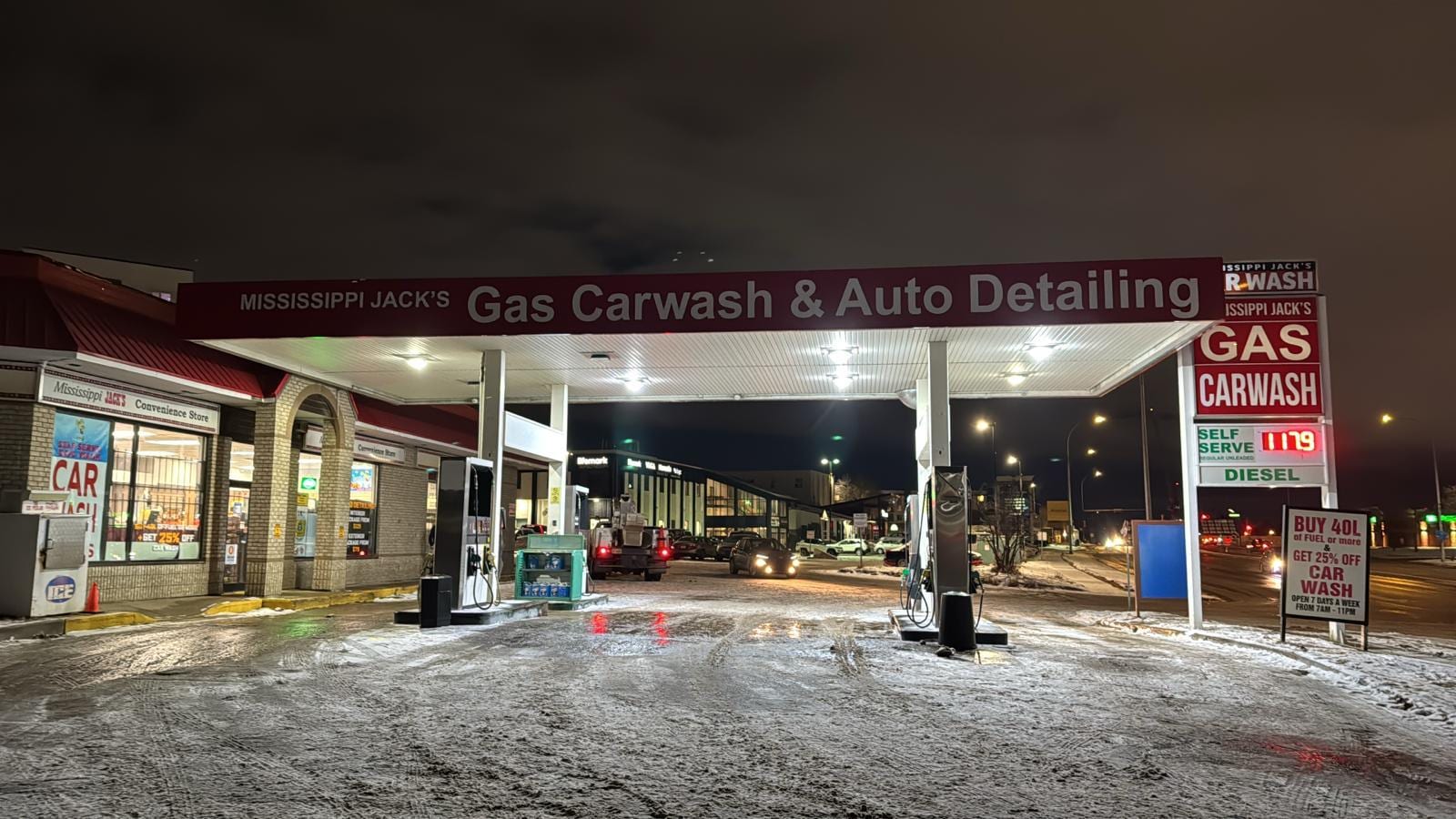 Mississippi jacks Gas station, carwash and Auto detailing