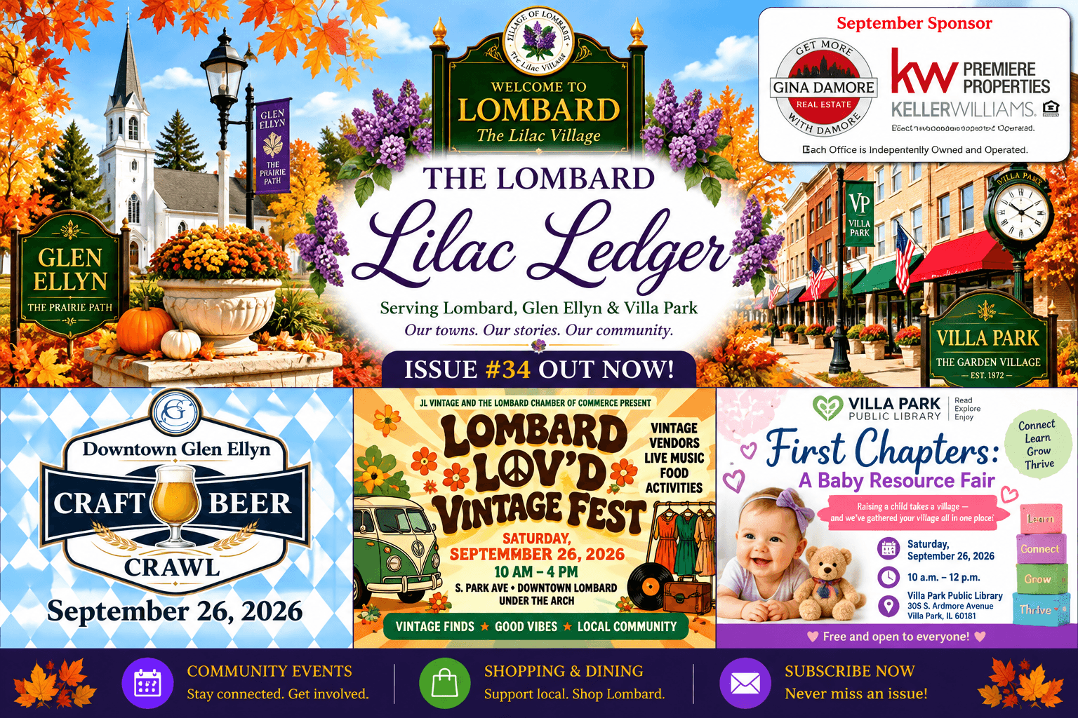 Beer, Lov'd and Babies: Your Wild Week in Villa Park, Glen Ellyn & Lombard!