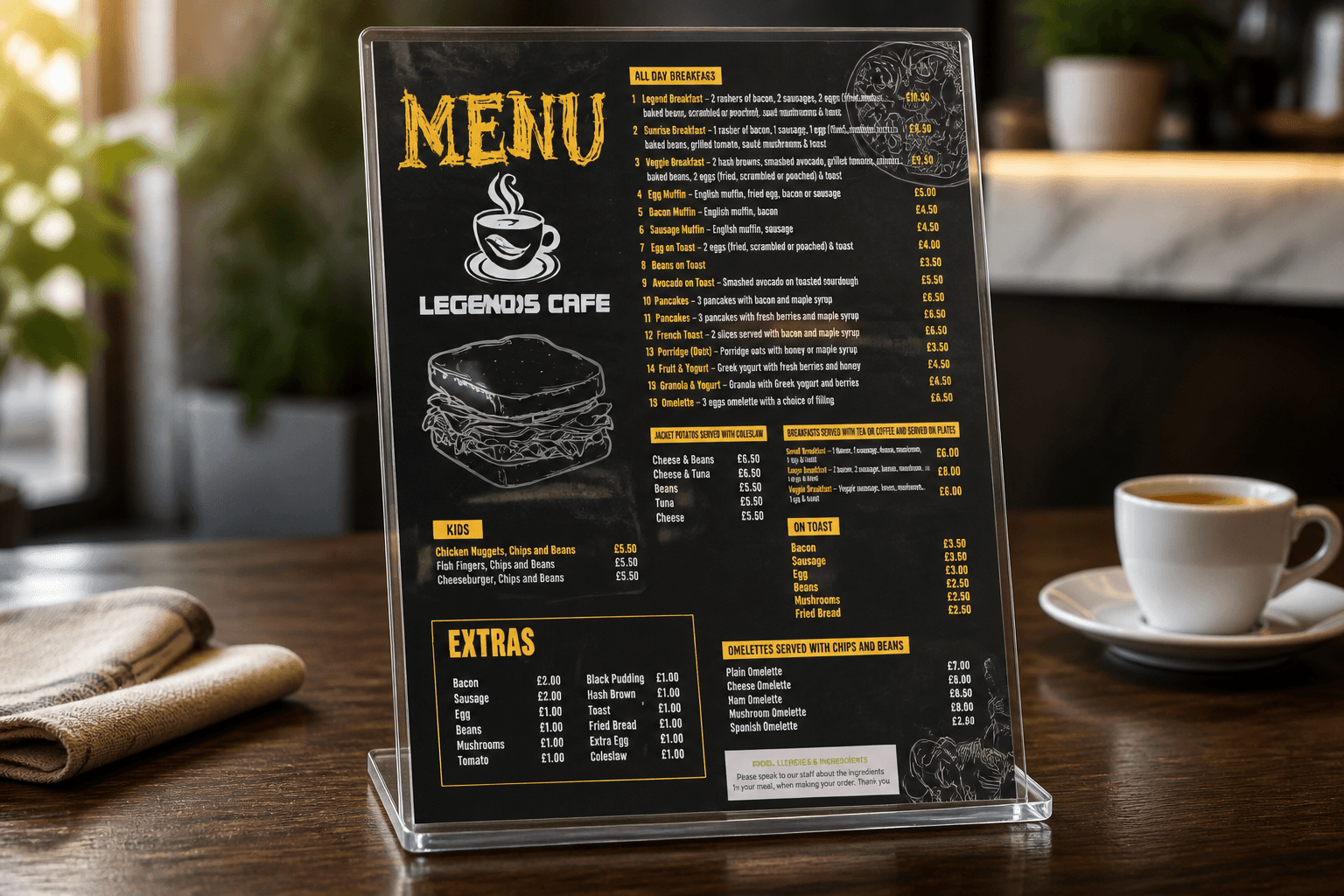 Legends Café (London Colney), photo 4