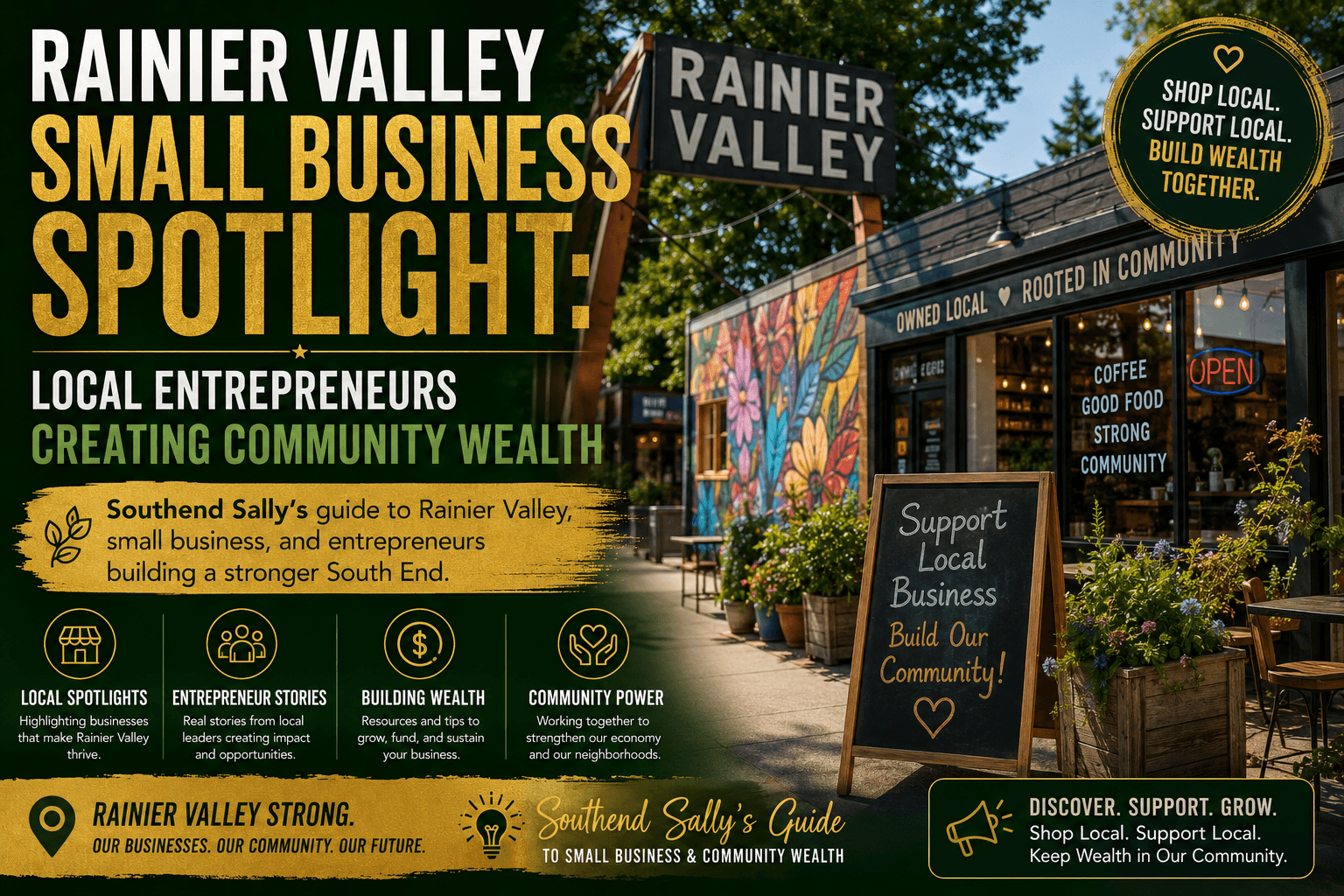 Rainier Valley Small Business Spotlight: Local Entrepreneurs Creating Community Wealth