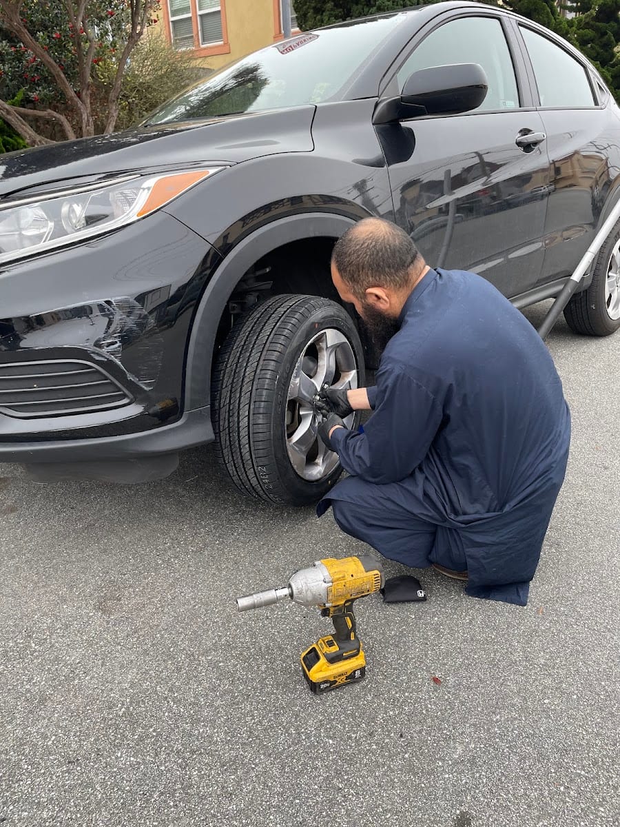 Mobile Tire Repair Service San Francisco