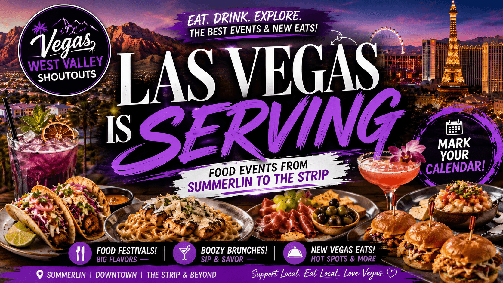 Drink Las Vegas and Summerlin NV: Experience the Latest Food Events