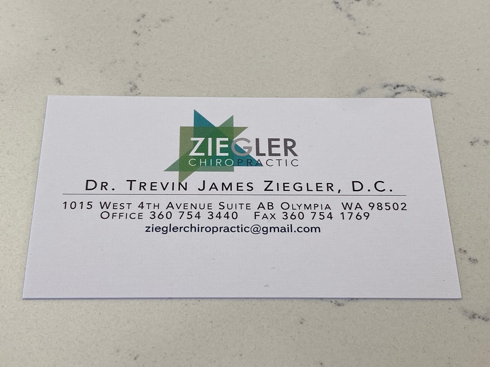 Ziegler Chiropractic- Dr. Trevin J. Ziegler, D.C., photo 2