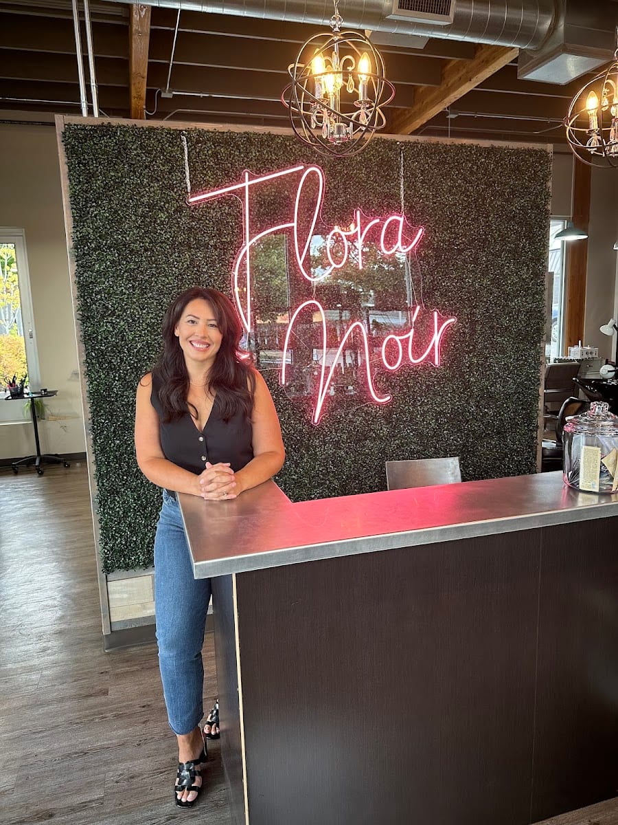 Carissa Dolman at Flora+Noir Salon