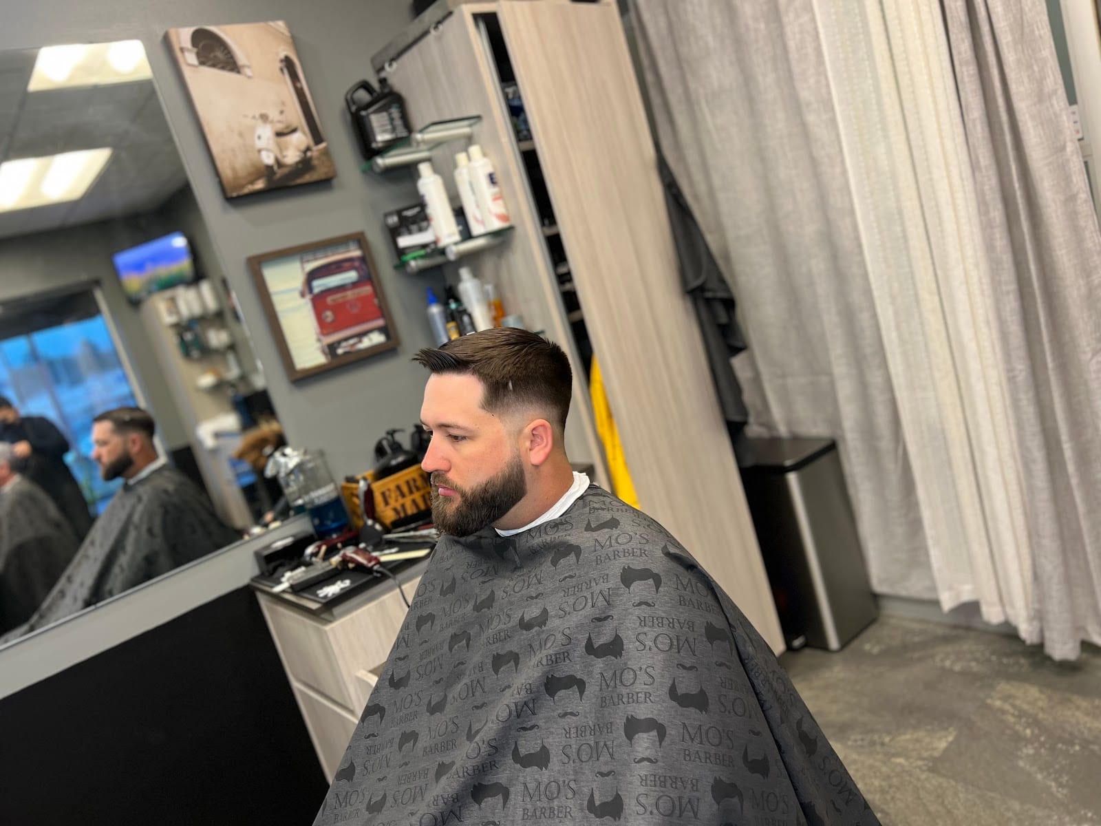 Alaa’s barber