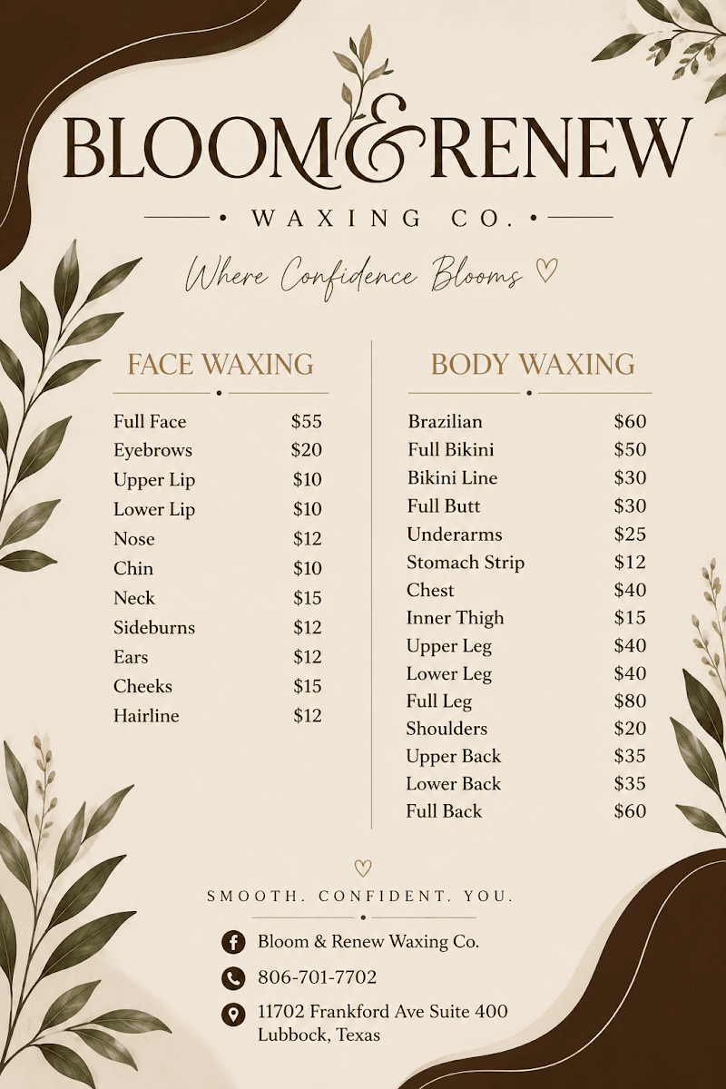 Bloom & Renew Waxing Co