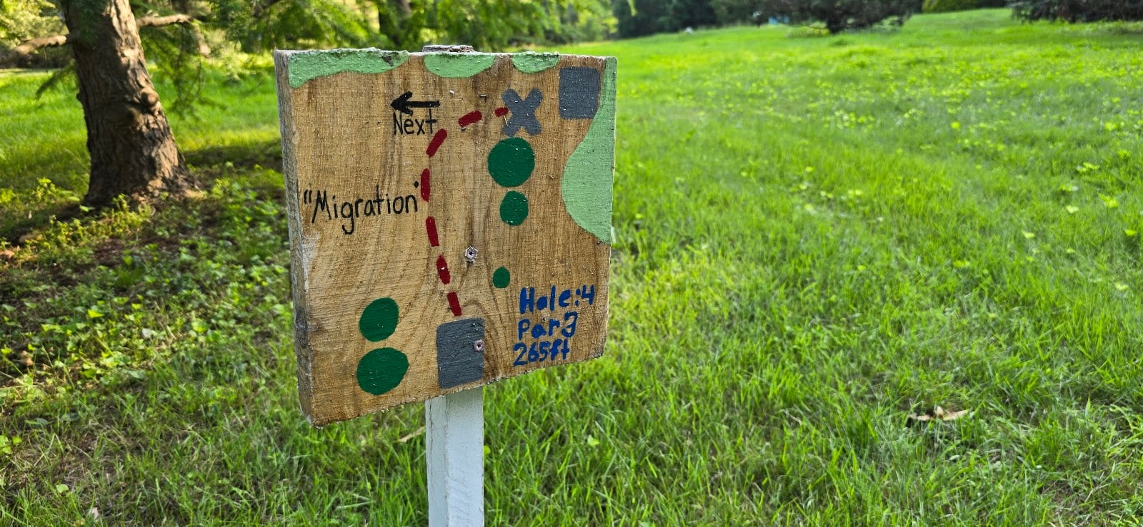 Lake Archer Disc Golf Course at DVU