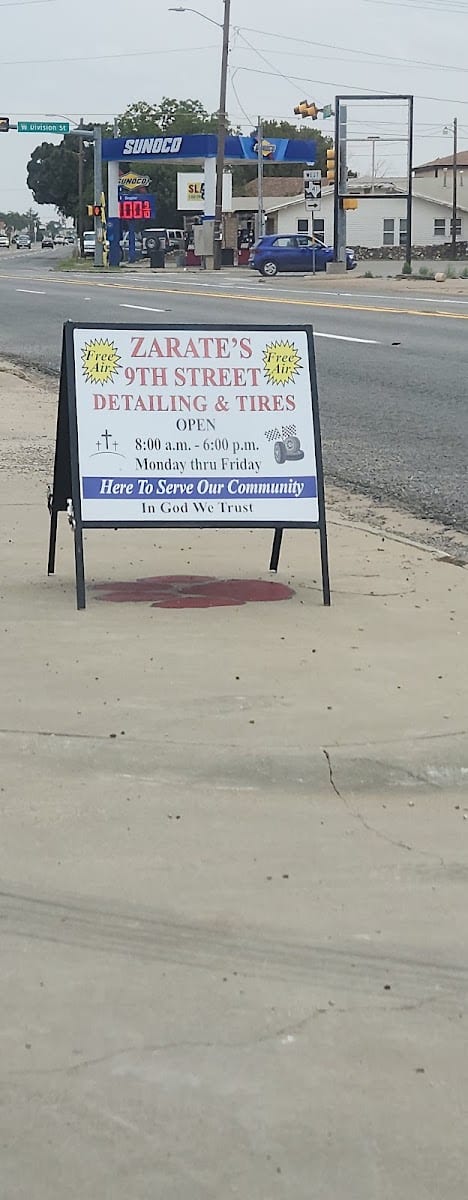 Zarate detailing and tires
