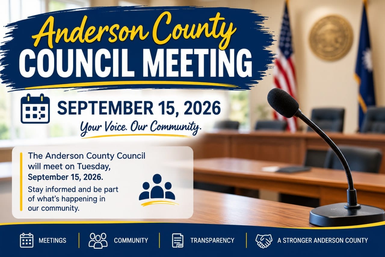 Anderson County Council Meeting - September 15, 2026