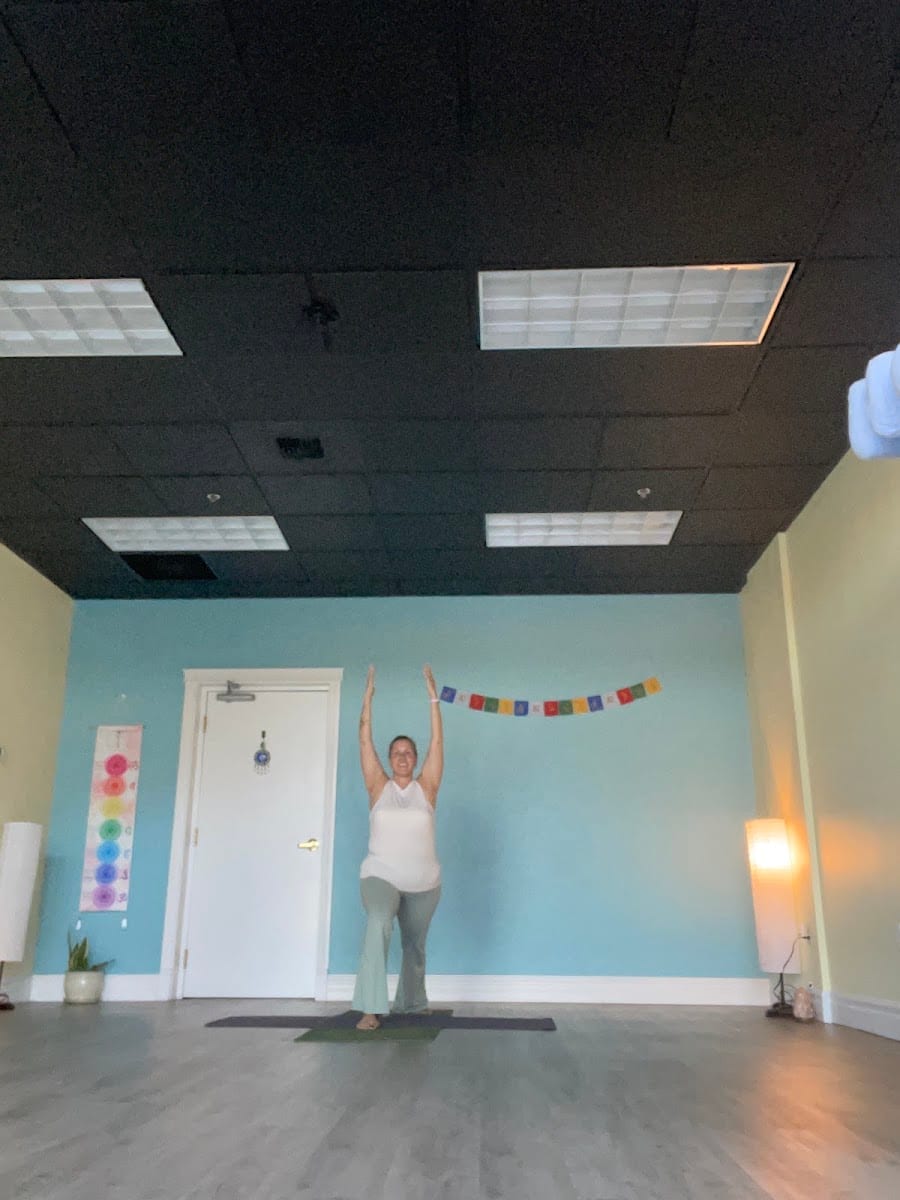 Flying Heron Yoga