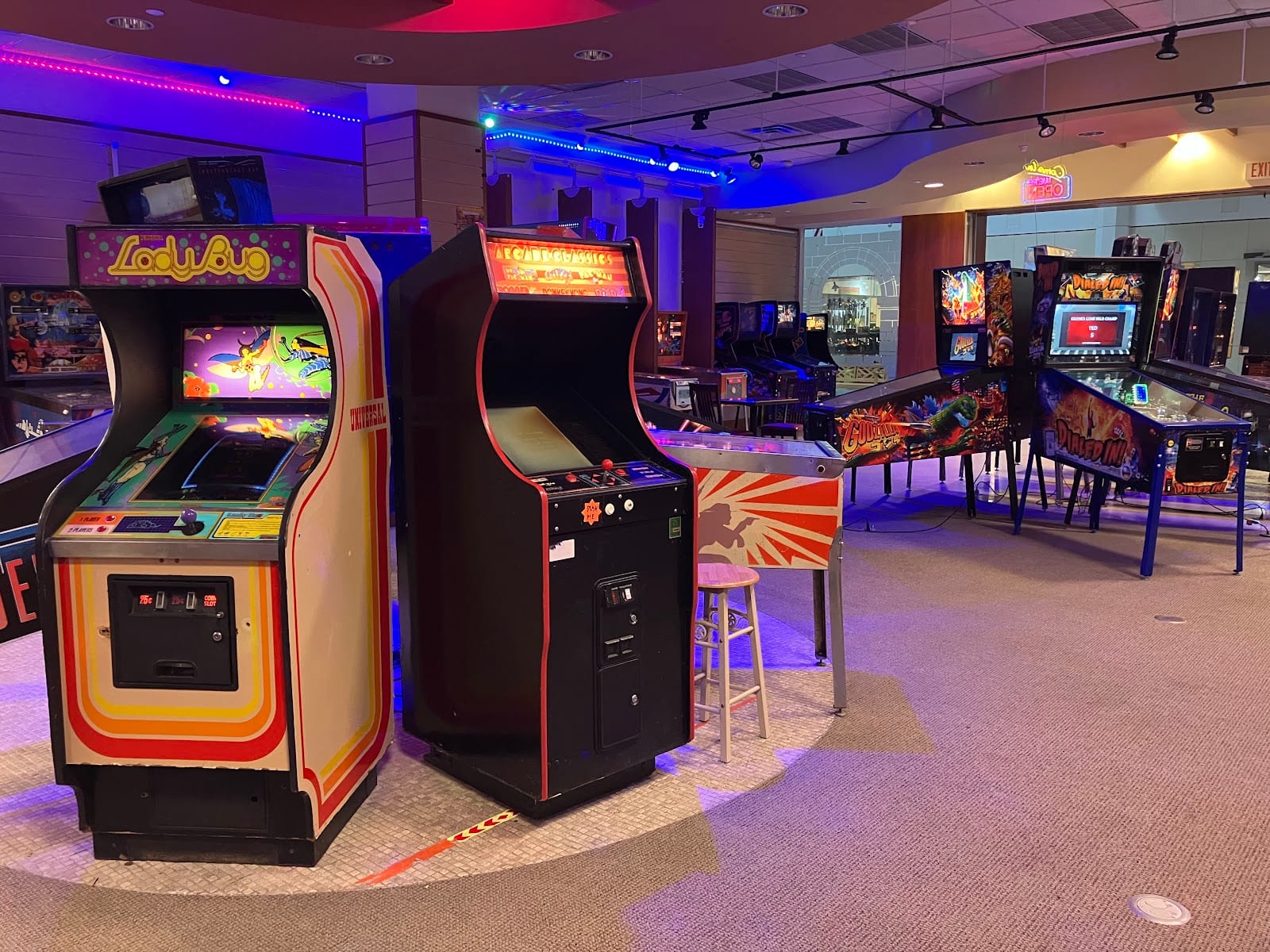Pinball in the Mall