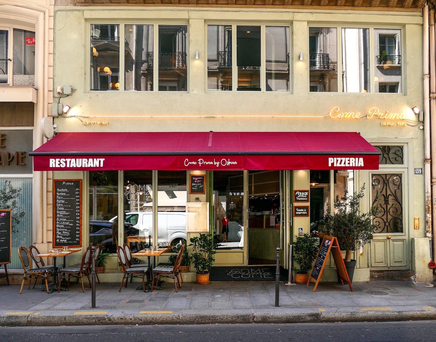 COME PRIMA by OSKIAN Restaurant Italien Paris 1, photo 2