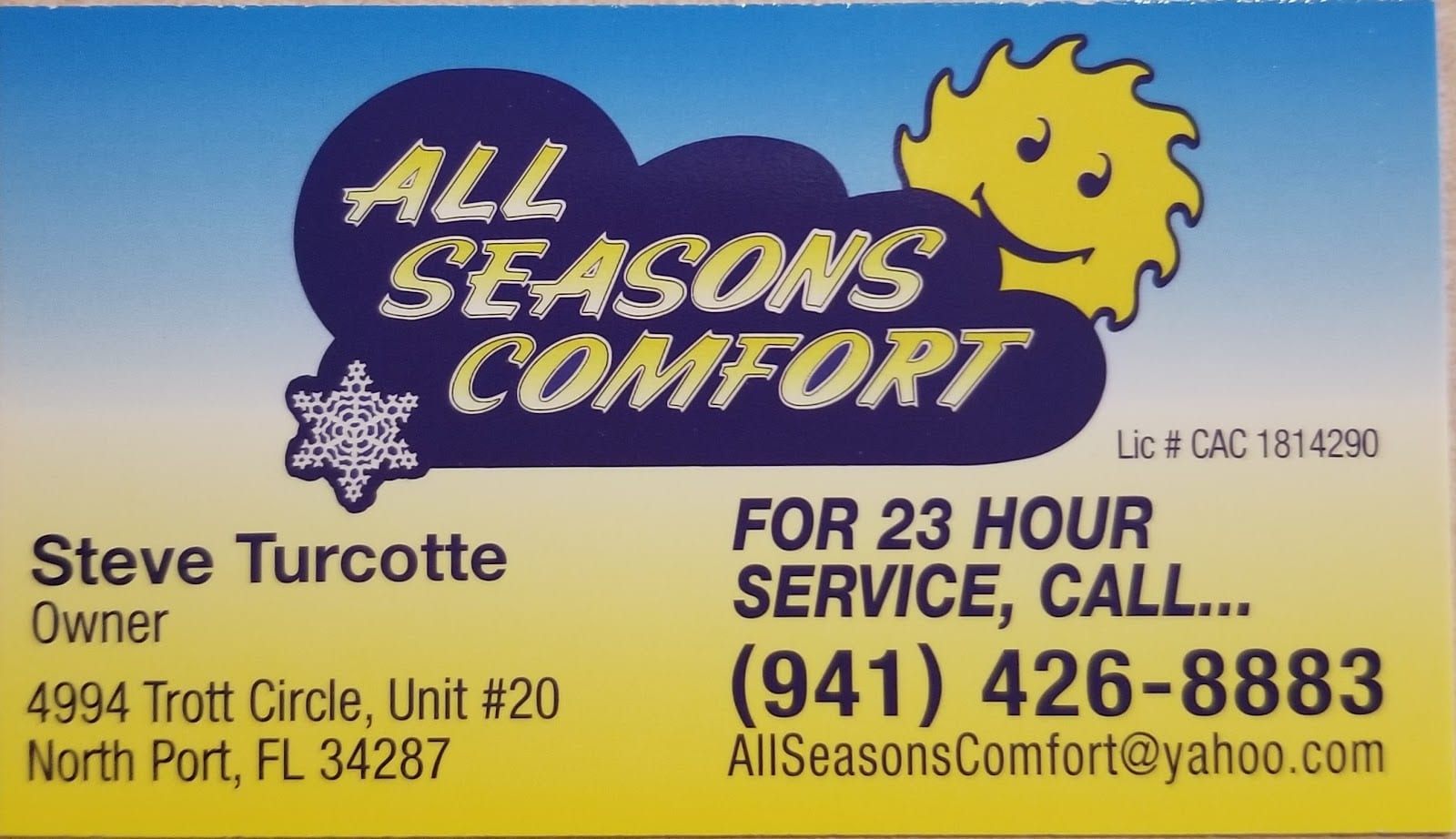 All Seasons Comfort, photo 2