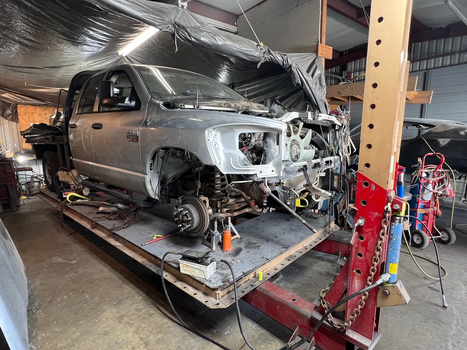 Tracy’s frame and body