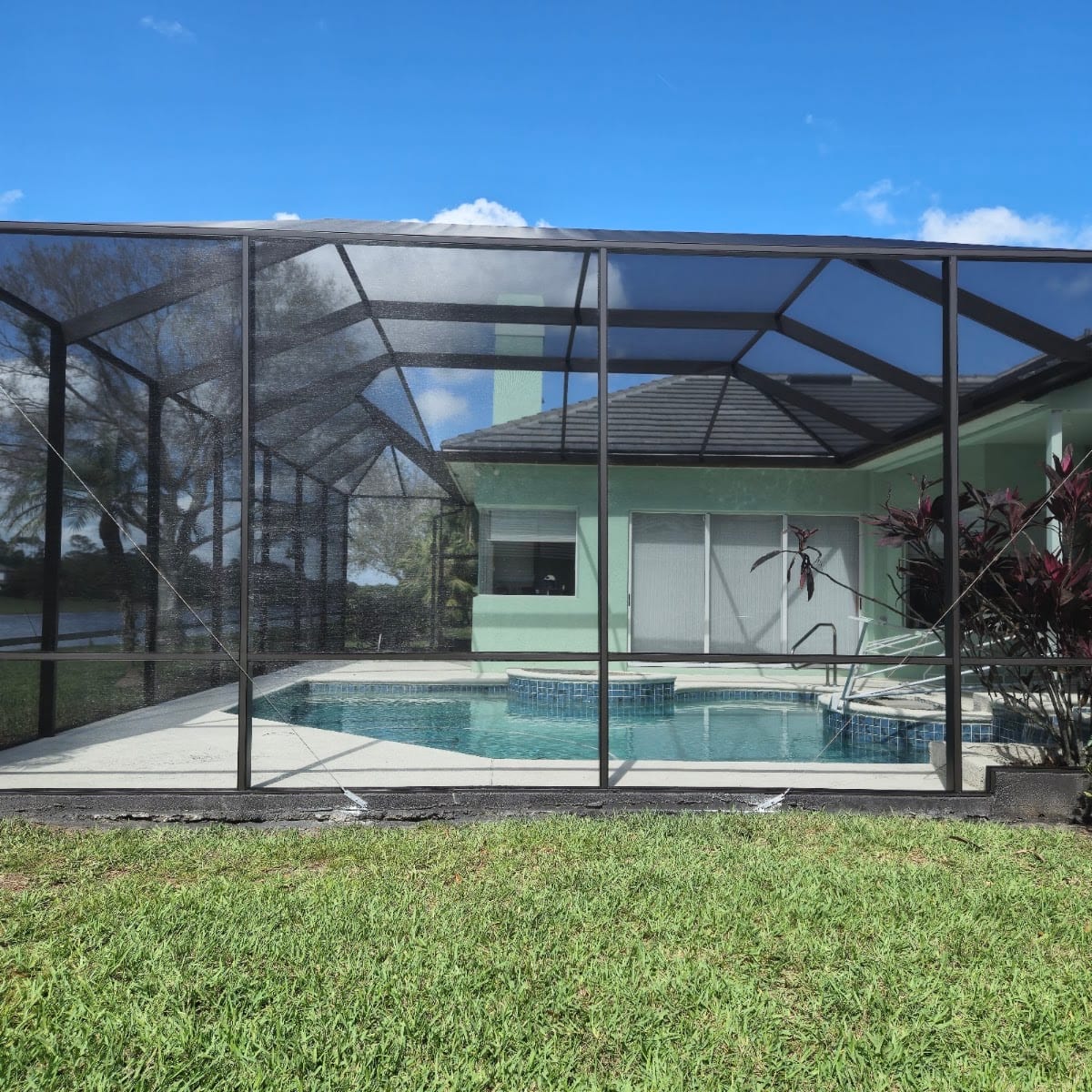 Modern Pool Cage Painting, photo 4