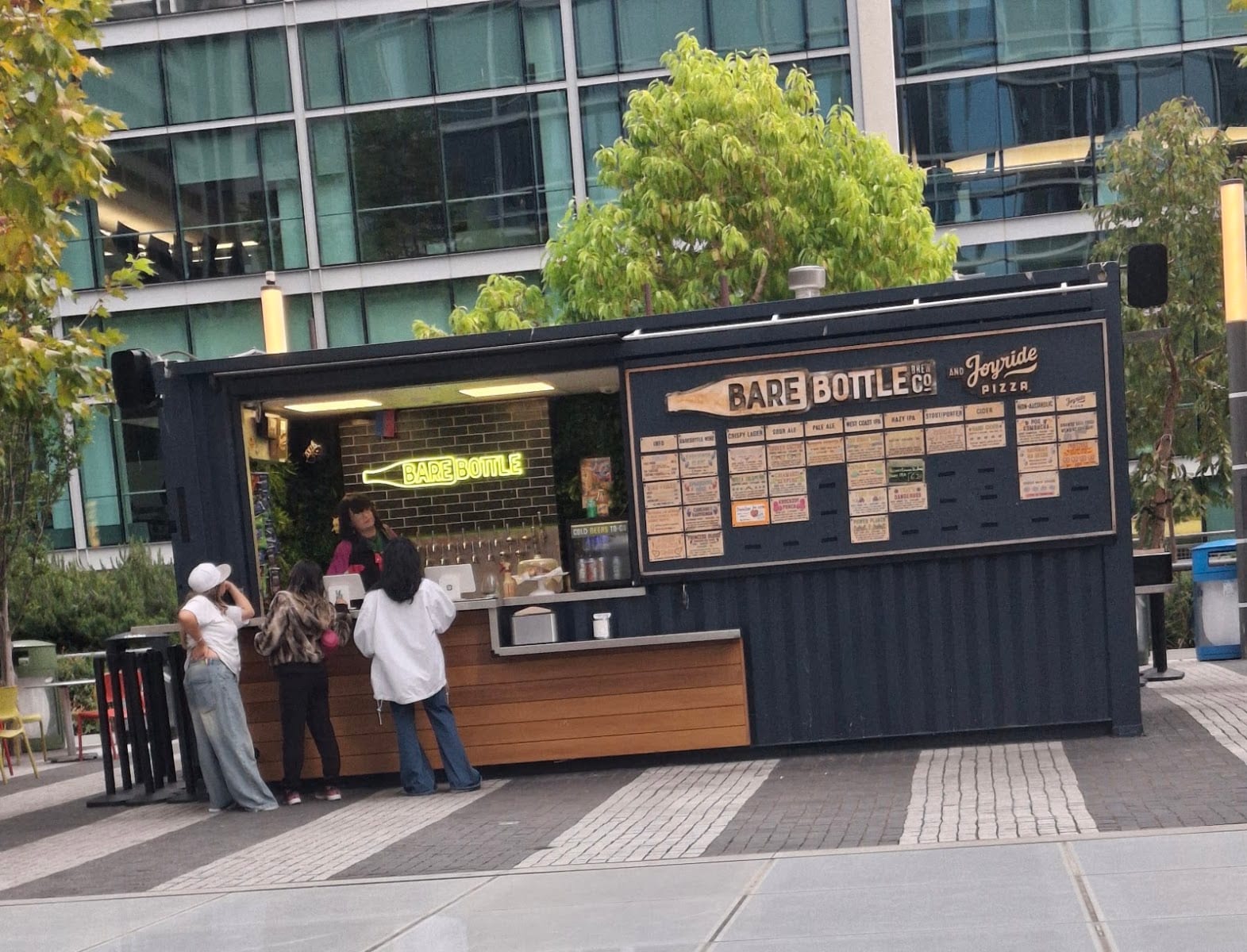 Barebottle Beer Garden at Salesforce Park
