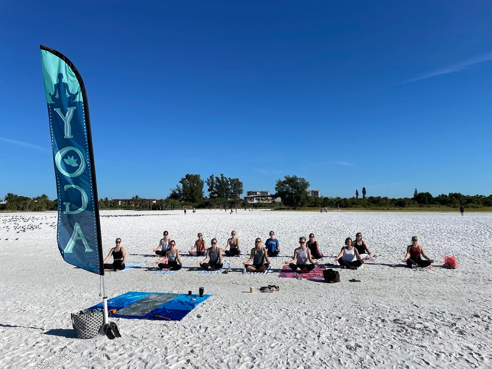 Siesta Key Beach Yoga Tranquility by the Sea