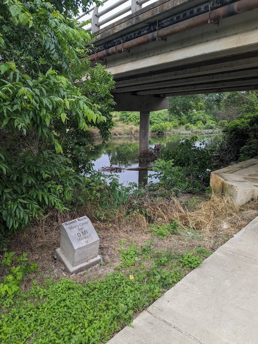 Brushy Creek Regional Trail Trailhead