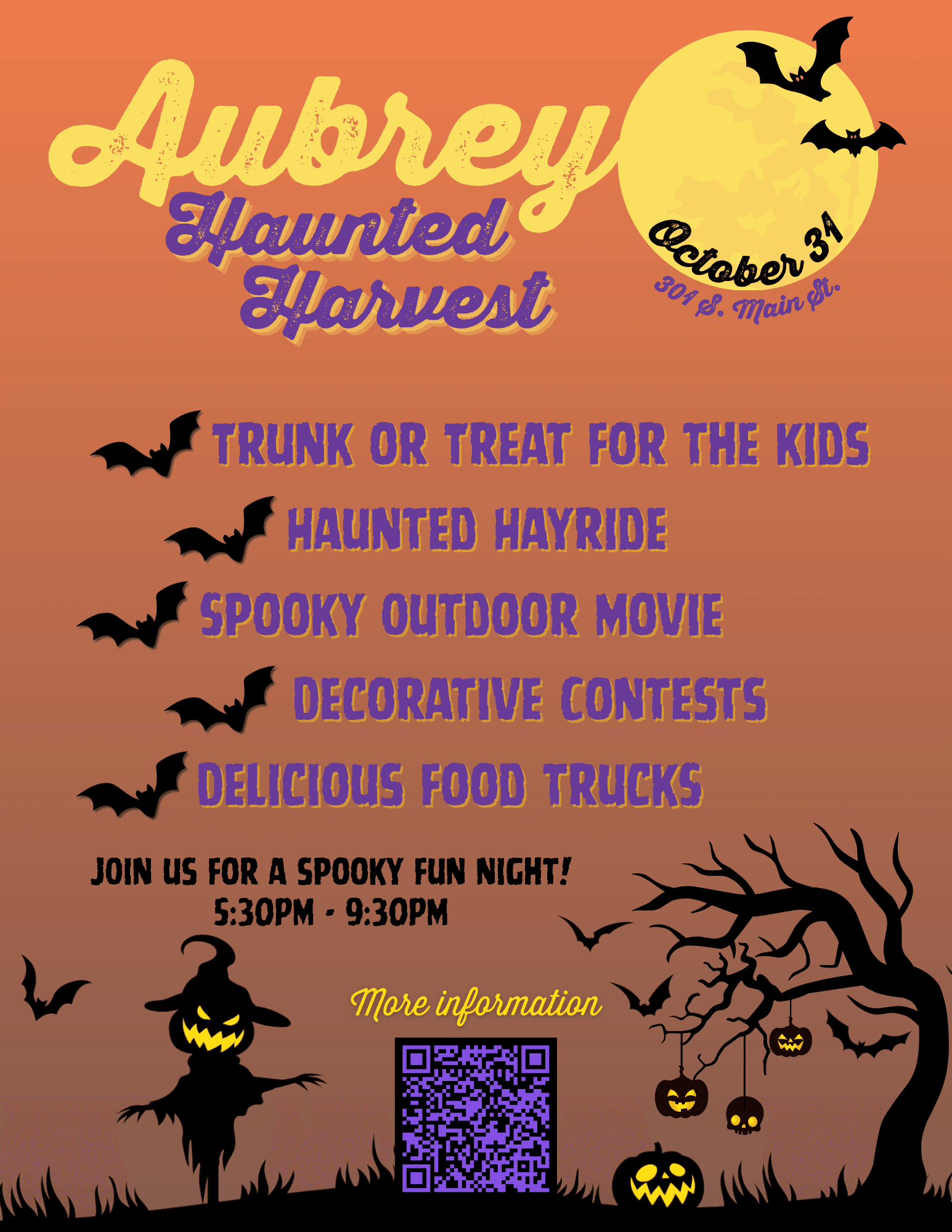 Aubrey’s Haunted Harvest Adds a Parade to Halloween Family Fun