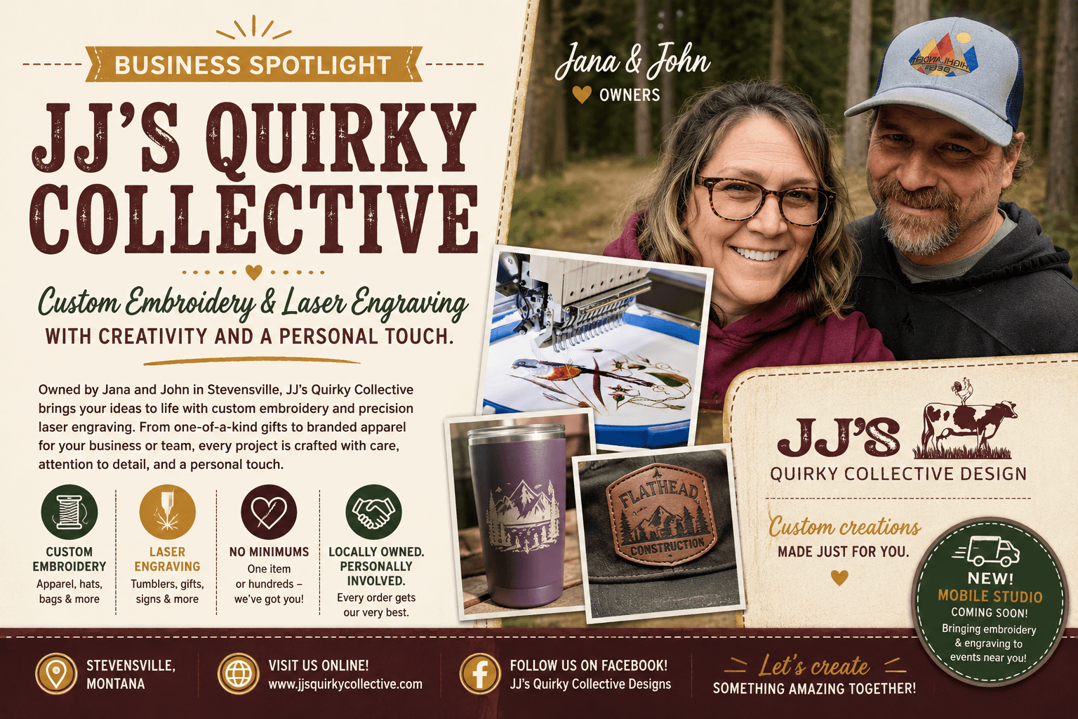 Business Spotlight: JJ's Quirky Collective